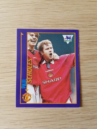 Merlin Premier League Kick Off 1998 - 1999 116 Paul Scholes Manchester United