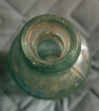 F & P Bockhart Soda Bottle (Albany,  IN) 2