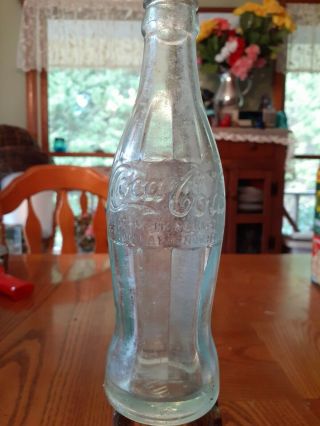 Coca Cola Bottling Co Macon Ga.  Nov 16,  1915.  Hobbleskirt.  6 Oz
