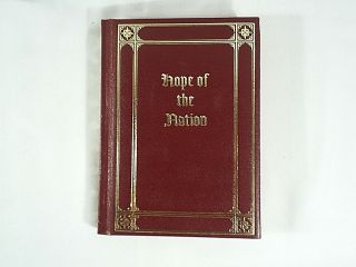 Hope Of The Nation 1959 Nelson Keyes And Edward Gallagher Religious Christian