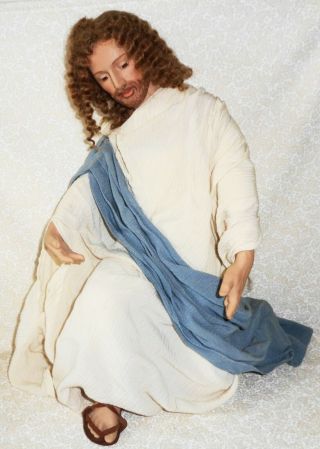 Ashton Drake Jesus Figurine Let The Little Children Come To Me 1994