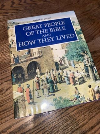 Vintage Readers Digest Great People Of The Bible And How They Lived 1974