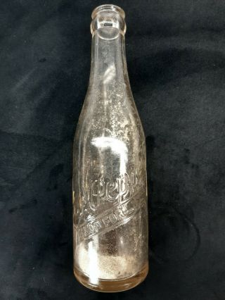 Vintage Dr.  Pepper Soda Bottle - Good For Life - 10 2 4 - 6.  5 Ounce - Embossed 2