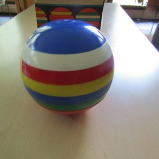 Vintage Ambi Toys Holland - Discovery Ball - Take Apart - Oscilating - Colors