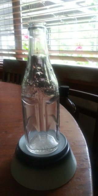 Vintage Glass Soda Water Bottle Property Of Coca Cola Bottling Co.  Richmond Va.