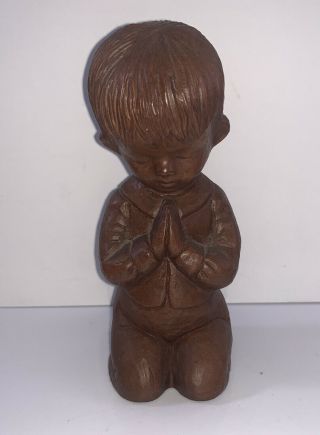 Red Mill MFG Set Of 2 Praying Girl & Boy Figurines ML Mamula 1987 2