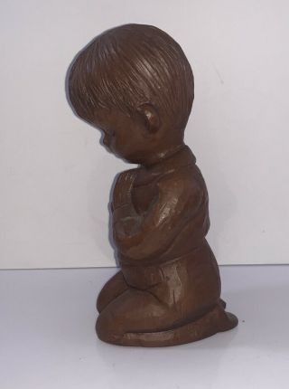 Red Mill MFG Set Of 2 Praying Girl & Boy Figurines ML Mamula 1987 3