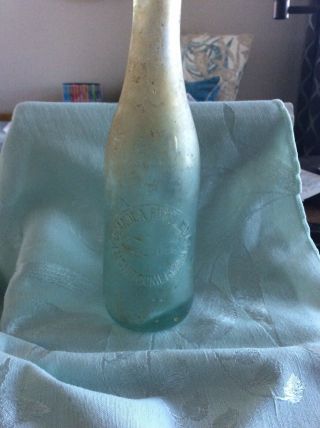 Vintage Koca Nola Light Green Bottle