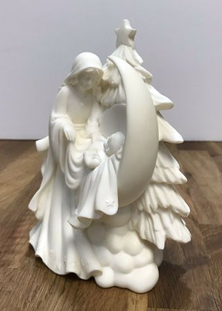Mary Baby Jesus Figurine Millenium by Roman Inc Silent Night 1995 3