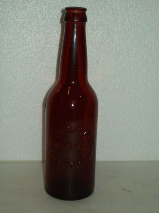 Pre - Prohibition Columbia Brewing Co.  Logansport,  Ind.  " Antique " Beer Bottle