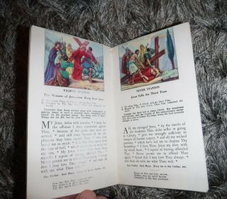 THE WAY OF THE CROSS 14TH STATIONS & MEDITATIONS BY ST ALPHONSUS LIGUORI 1942 3