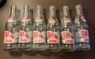 6 Downeast Beverages Bottle Coca Cola Bottling Company Vinatge