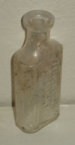Old " Eggleston " Embossed Drug Store Bottle - Laramie,  Wy