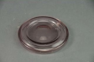 Purple Mason Fruit Jar Lid Clear Glass 2 7/8 " Antique