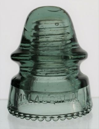 Sage Green Cd 162 Mclaughlin No 19 Glass Insulator
