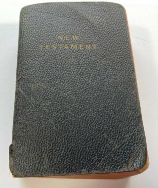 The Testament Kjv 1611 Pocket Bible 1940 