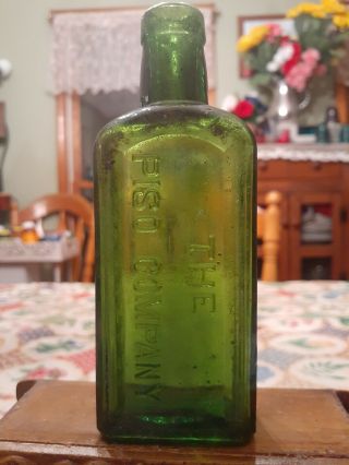 The Piso Company Bottle.  Piso 
