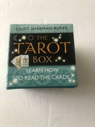 The Tarot Box Juliet Sharman - Burke Learn How To Read Cards Complete Set