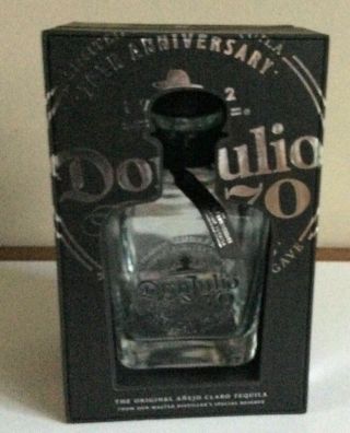 1942 Don Julio 70th Ltd Edition Anejo Tequila Bottle 750ml Empty