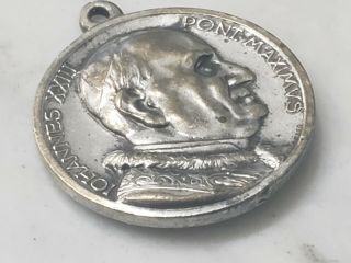 Vintage Silver Pope John XXIII Catholic Second Vatican Ecumenical Council Medal 3