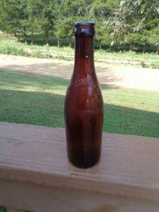 Antique Mutual Union Brewery Aliquippa,  Pa.  Amber Beer Bottle