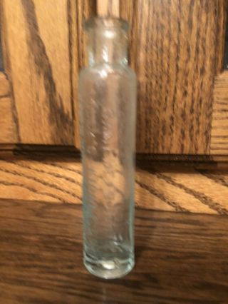 Sample Size Foley’s Kidney Cure Vintage 1890’s Medicine Bottle Chicago