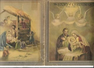The Story Of Christmas By Daniel A.  Lord,  S.  J.  - Children 