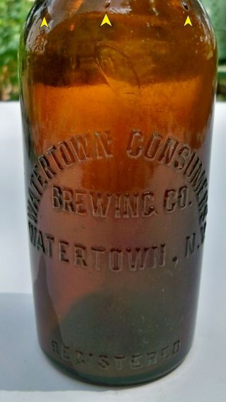Watertown Consumers Brewing Co.  Amber Crown Top - Watertown,  Ny