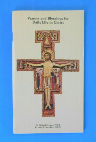 San Damiano Cross Franciscan Prayers & Blessings For Daily Life In Christ Book
