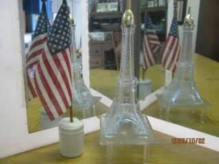 At Cost Killer Clear Glass Eiffel Tower Perfume With Cap