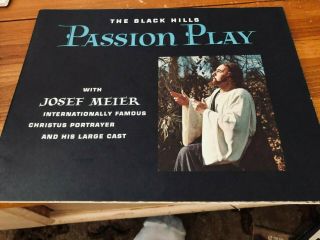 Black Hills Passion Play Program Josef Meier Famed Christus Portrayer
