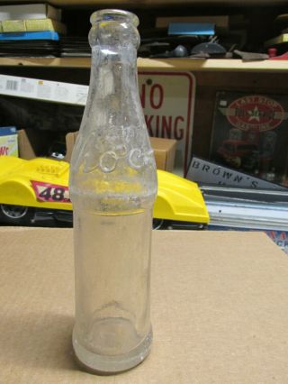 Old 6 Oz Choc - Ola Soda Bottle Indianapolis,  In