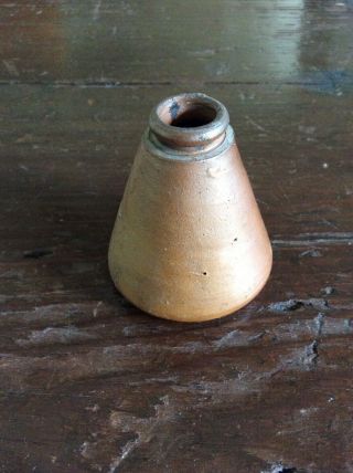 Antique Stoneware Bottle,  Master Ink,  Salt Glaze