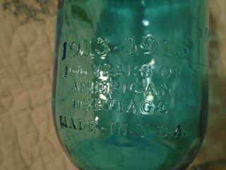 SET 3 100 Years Of American Heritage 1913 - 1915 Ball Perfect Mason Blue Pint Jars 3
