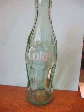 6 1/2 Oz Coke Bottle From The Beeville,  Tx.  Bottling Plant.