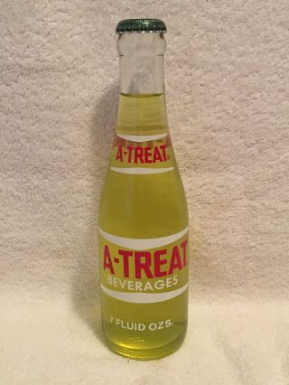 Full 7oz A - Treat Treat Up Acl Soda Bottle Allentown,  Pa