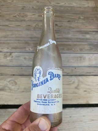 Vintage - Acl Virginia Dare Beverages Soda Bottle,  Pulaski Tn,  Tenn,  Tennessee