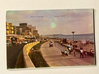 Judaica Postcard Of Tel Aviv,  Jaffa,  Israel - The Sea Shore 60 