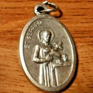 Saint Gerard And Our Lady Of Perpetual Help Catholic Medal