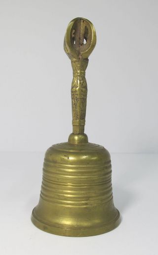 Bronze Kongo Vajra Esoteric Mikkyo Buddhist Tendai Shingon Japan Bell Yqz