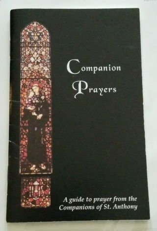 Companion Prayers Paper Book,  Guide To Prayer From The Companions Of St Anthony