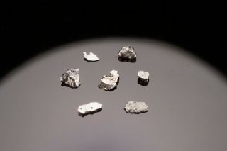 Rare Native Osmium Iridosmine Crystal Neiva River,  Russia - Ex.  Lemanski