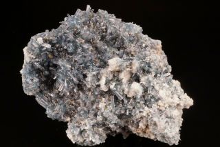 Unique Blue Fluorapatite Crystal Cluster Pederniera Mine,  Brazil - Ex.  Lemanski