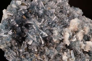 UNIQUE Blue Fluorapatite Crystal Cluster PEDERNIERA MINE,  BRAZIL - Ex.  Lemanski 2