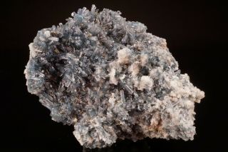 UNIQUE Blue Fluorapatite Crystal Cluster PEDERNIERA MINE,  BRAZIL - Ex.  Lemanski 3