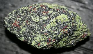 Gem Green Willemite Fluorescent Mineral,  Franklin,  Nj