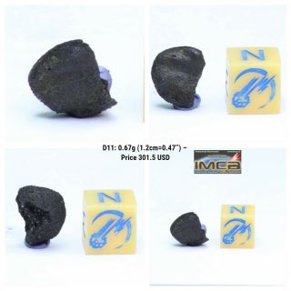 Classification Tarda Carbonaceous Chondrite C2 Ung 0.  67g Witnessed Meteorite