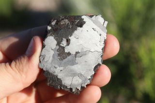 Canyon Diablo Meteorite End Cut 55.  4 Grams