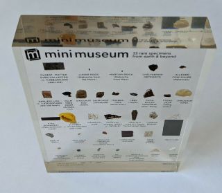 Hans Fex Mini Museum 1st Edition - Large 33 Specimens Plus Amber 3166/5550