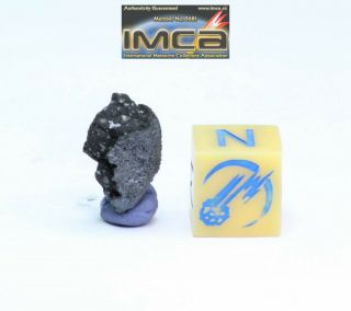 Classification TARDA Carbonaceous Chondrite C2 Ung 0.  74g Witnessed Meteorite 2